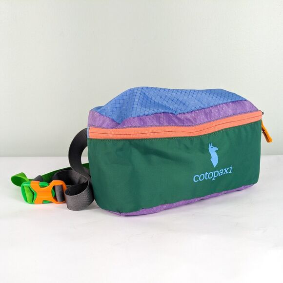 cotopaxi Handbags - Cotopaxi Bataan Belt Bag Hip Pack Colorblock Multicolor Travel Hip Sling Blue